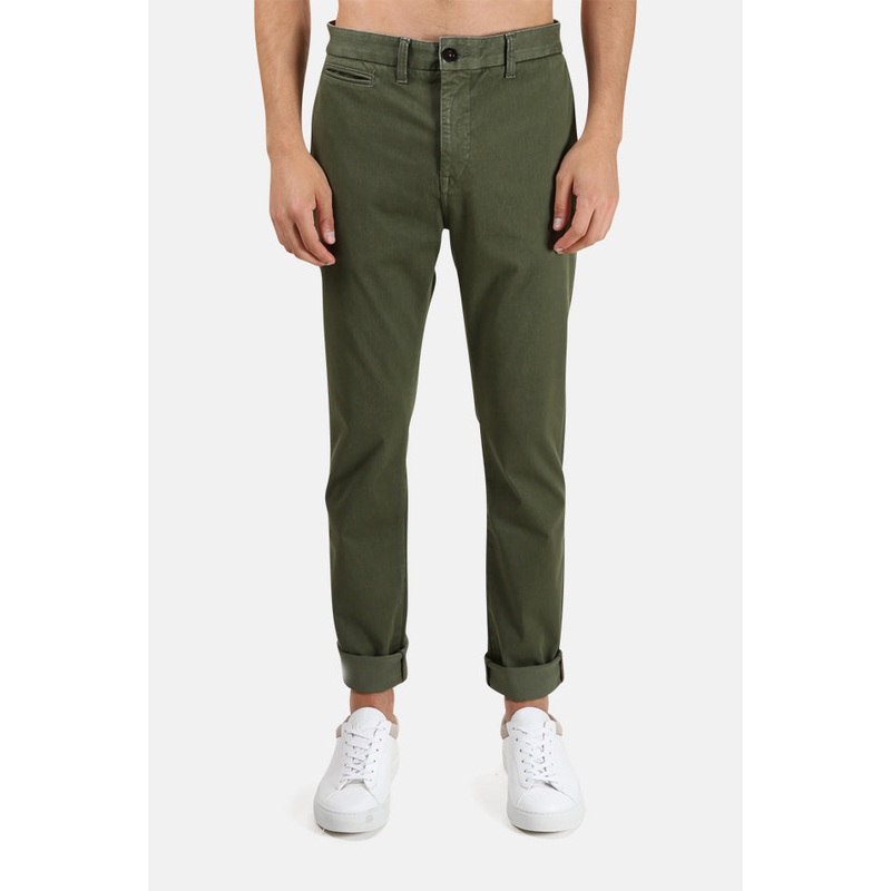 The Axe Chino Pant Field Green