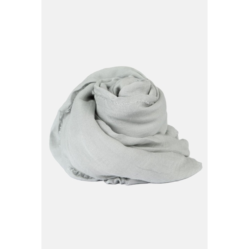 Alexander Cashmere Modal Scarf Grey