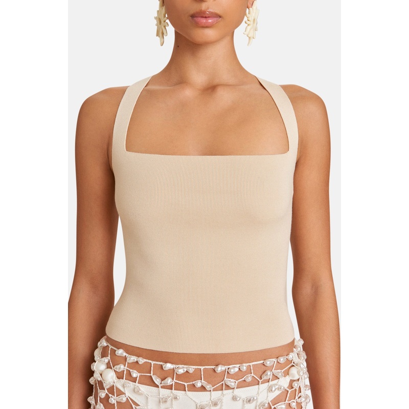 Crawford Knit Top Beach|XS|S|M