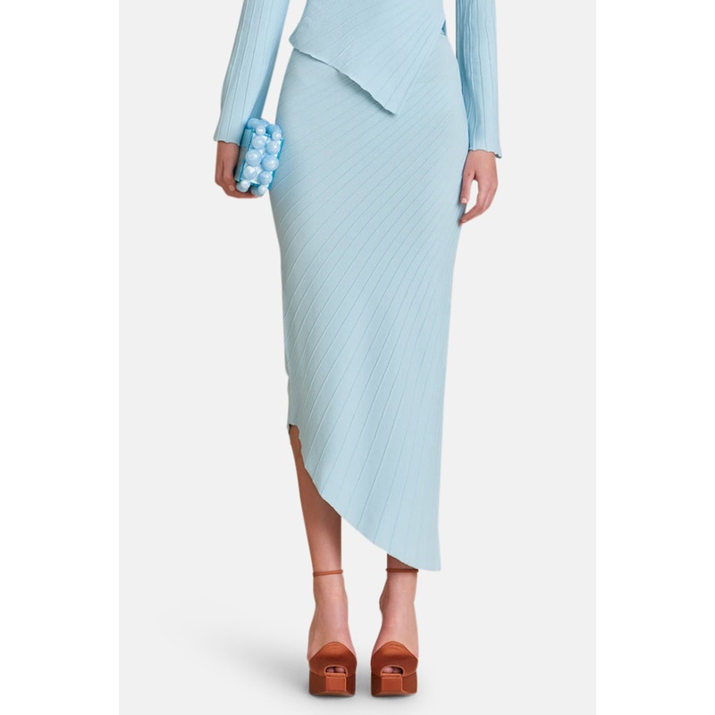Ewen Knit Skirt Hydrangea|XS|S|M