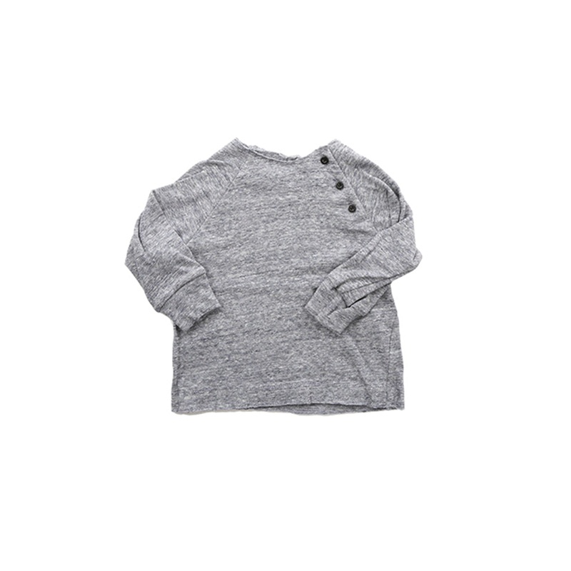 Future Fresh Henley Grey|0-6|10.0|12T|12-18|18-24|2.0|3T|4.0|6.0|6-12|8.0