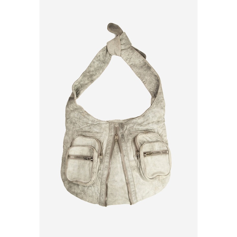 Grey Alexander Wang Donna Small Hobo Bag