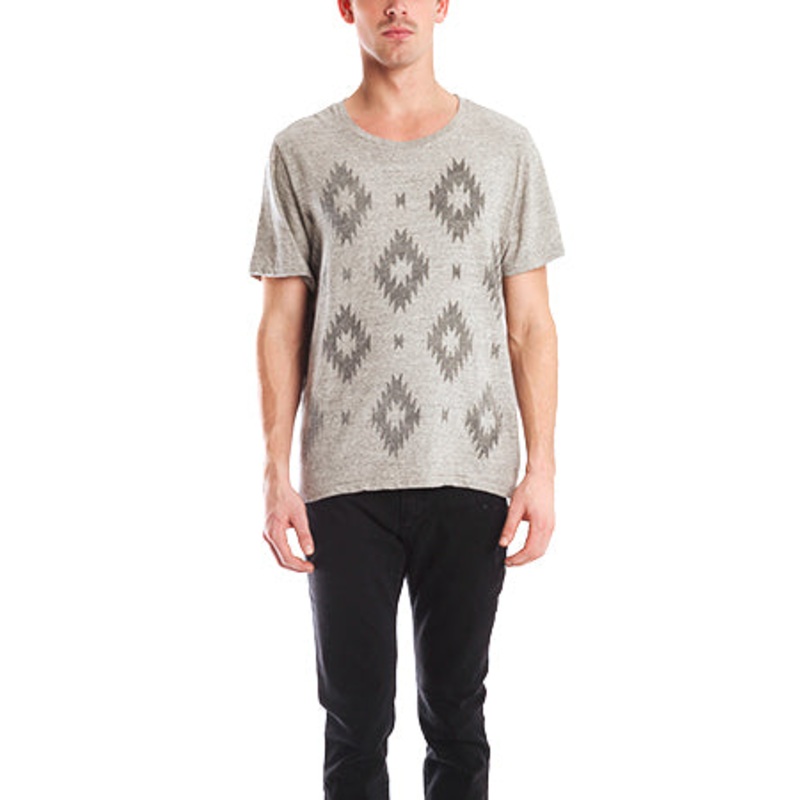 Grey Remi Relief Ikat Tee|XS|S|M|L|XL|XXL|XXXL