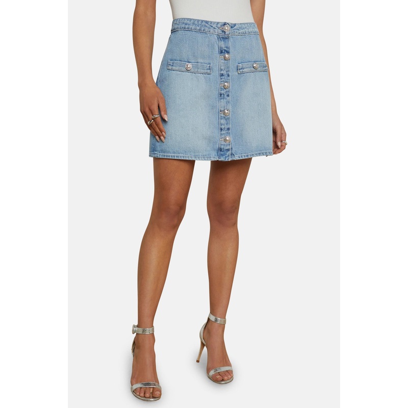 Kris Denim Mini Skirt Fontana|23|24|25|26|27|28|29|30