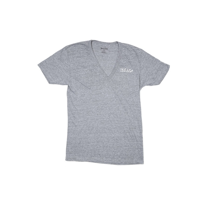 Lamptons V-Neck Tee Grey|XXS|XS|S|M|L|XL|XXL|XXXL