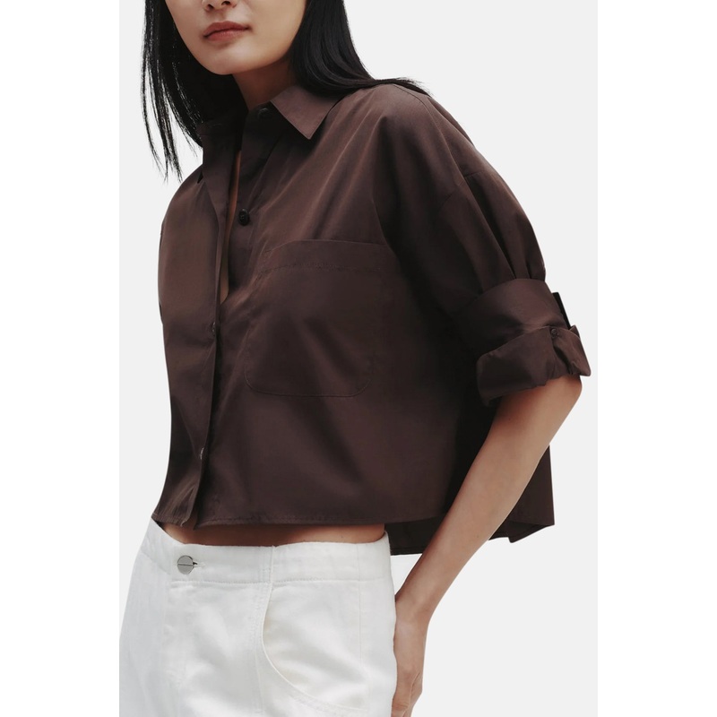 Next Ex Shirt in Milk Chocolate
