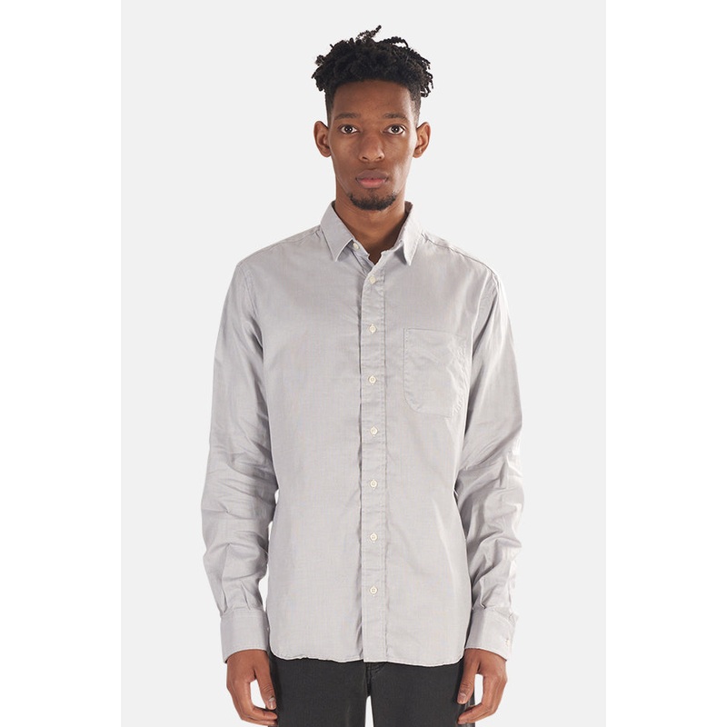 Pique Button Down Grey|XS|S|M|L|XL