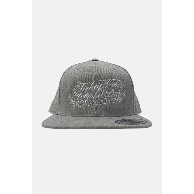 Today Was A Good Day Snapback Grey