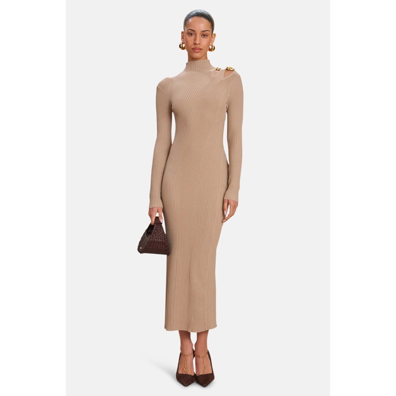 Alyssa Knit Dress Fog|XS|S|M