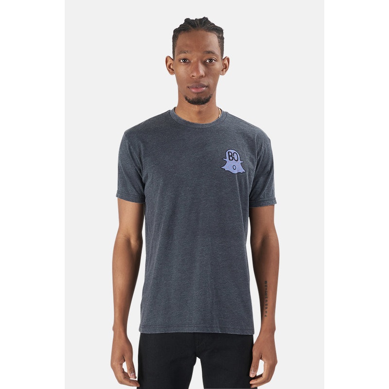 Ghost Tee Charcoal|S|M|L|XL|XXL
