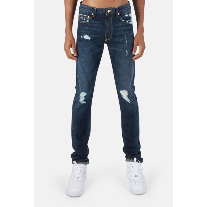 HL Distressed Denim Indigo|28|29|30|31|32|33|34|35|36|38|40