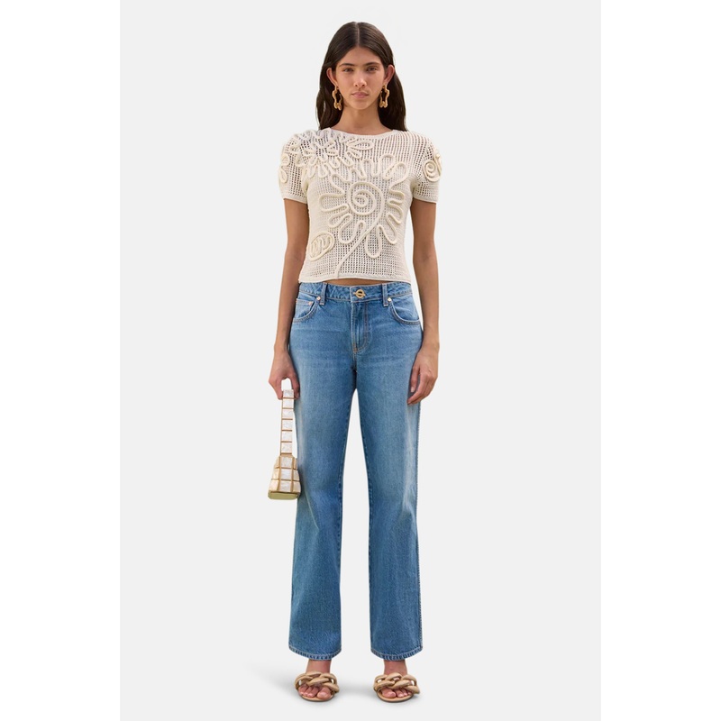 Ileana Knit Top Off White|XS|S|M