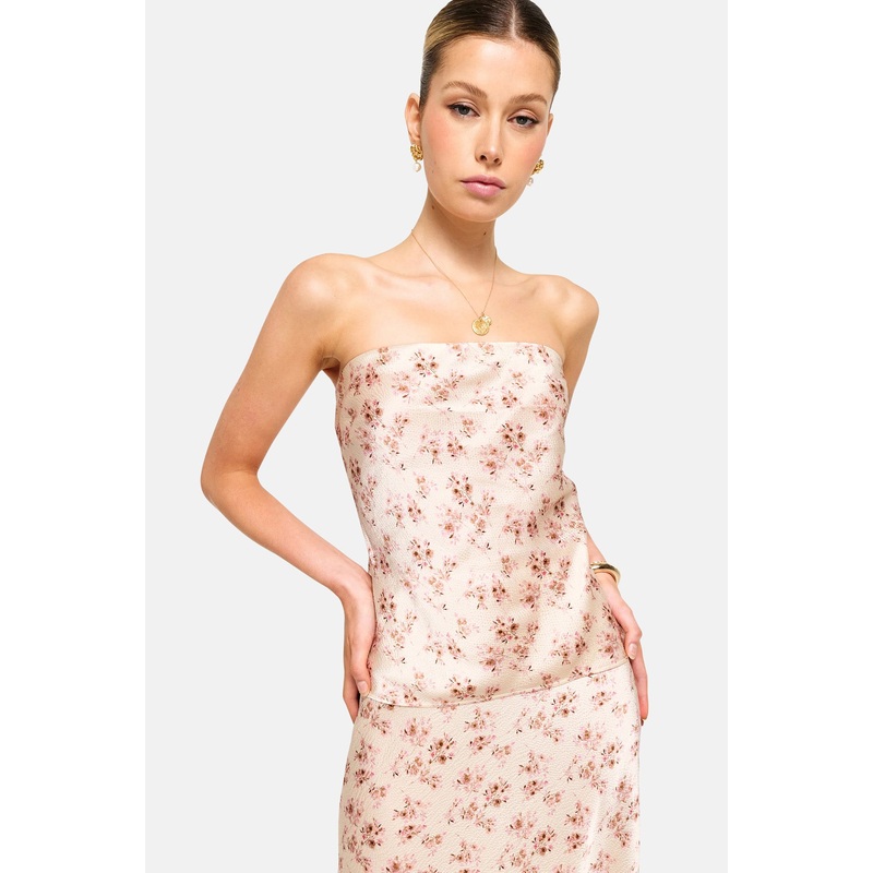 Prima Hammered Silk Stapless Camisole Dutch Fields