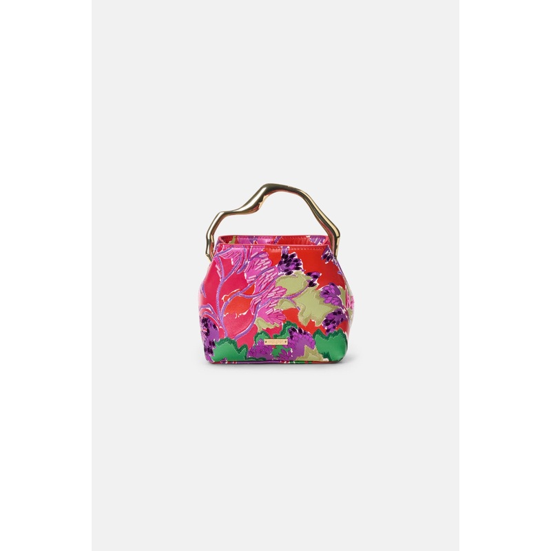 Solene Mini Top Handle Abstract Garden