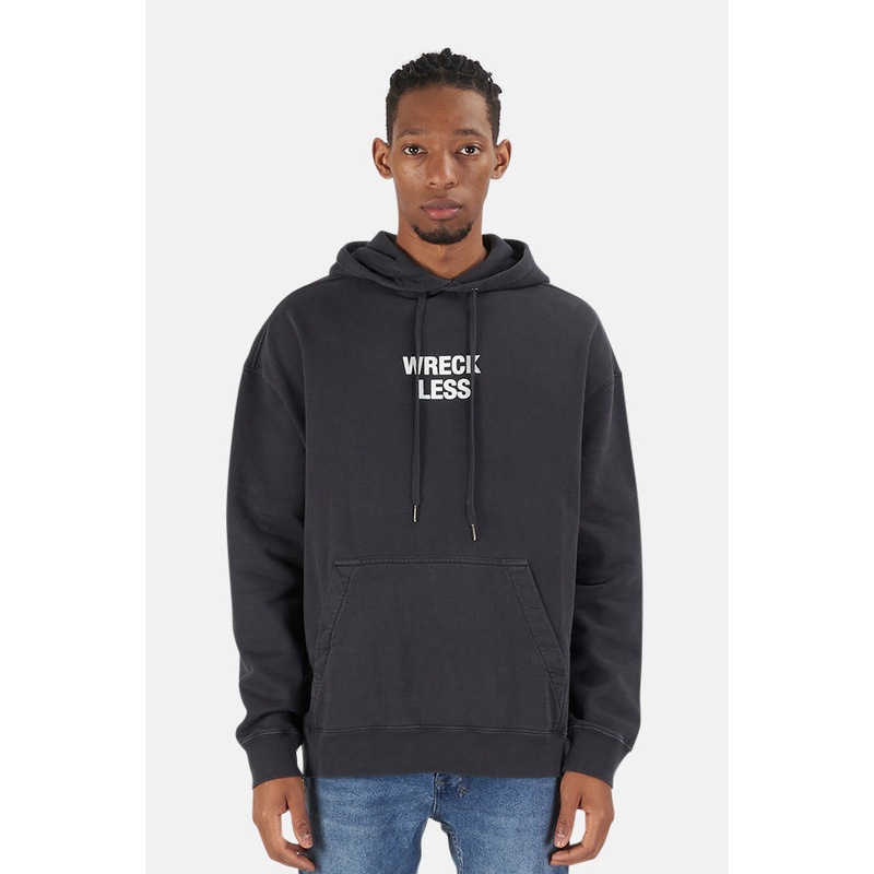 Subculture Hoodie Washed Black