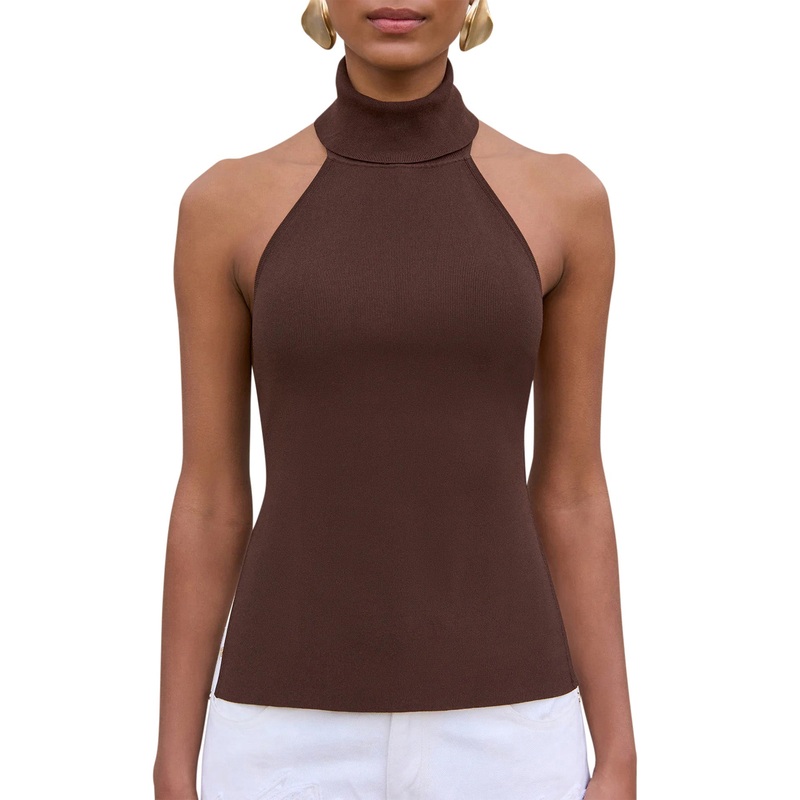 Wake Knit Top Java|XS|S|M