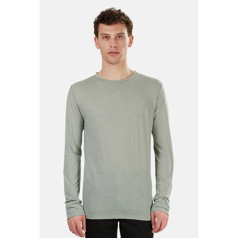 66 Long Sleeve Tee Military Green