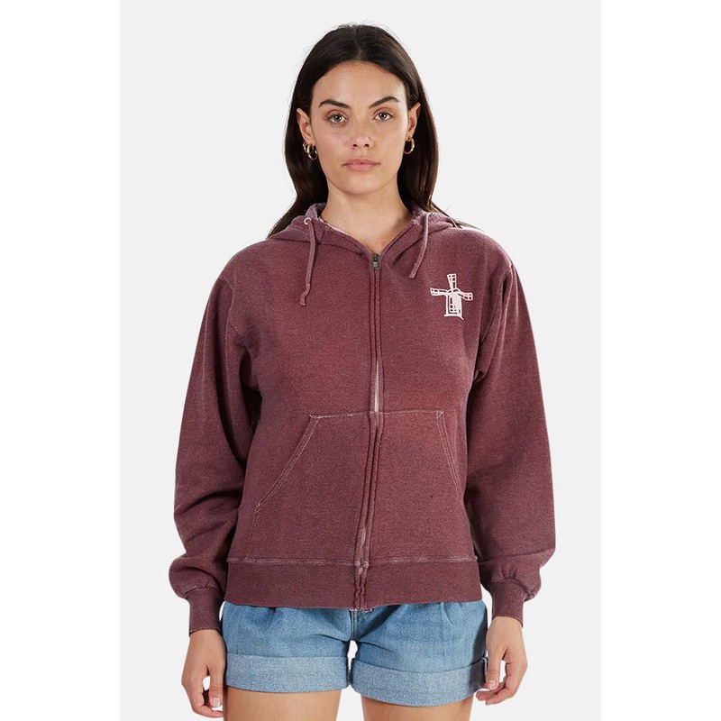 Been Here Forever Hoodie Maroon