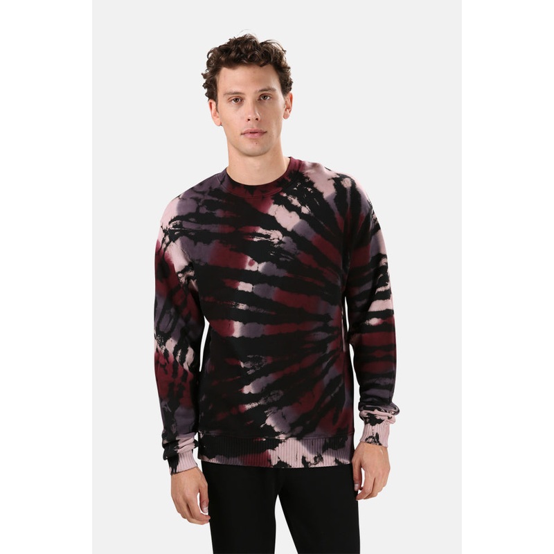 Bronx Crew Sweatshirt Mulberry Vortex
