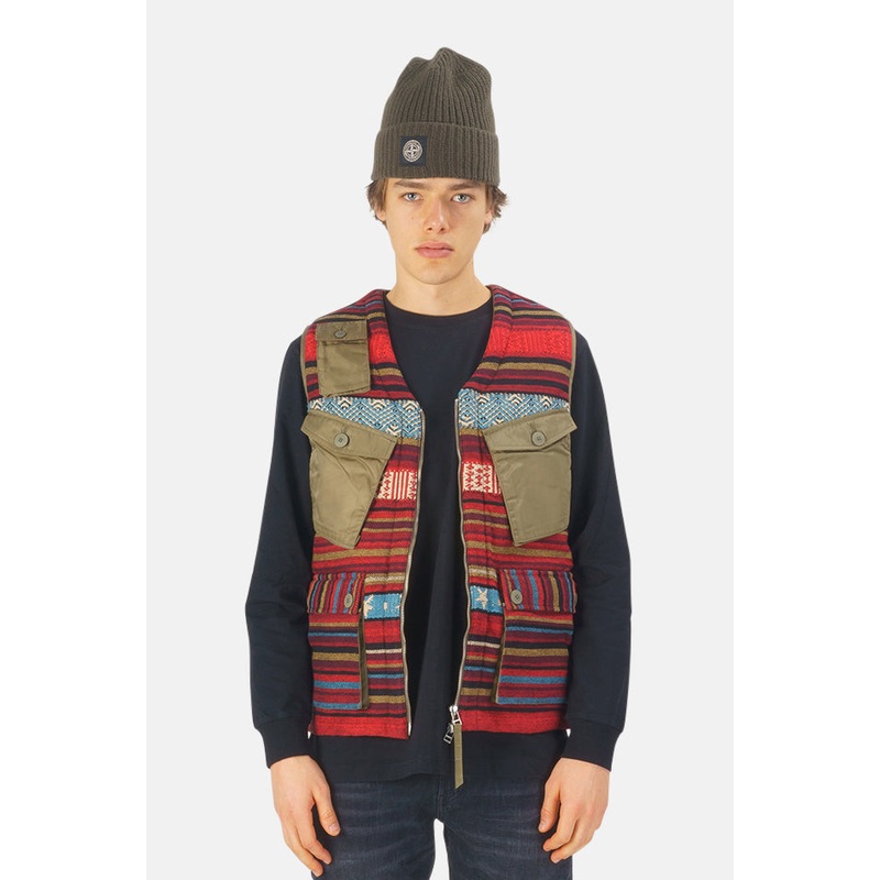 Hill Tribe C-1 Utility Vest Lama Red