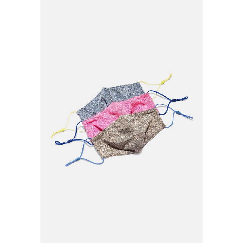Lele Sadoughi Set of 3 Lilac Sunset Masks