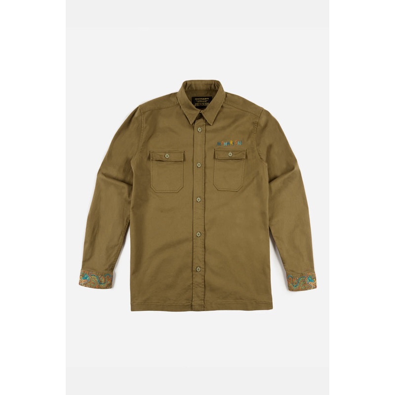 Liberty Dragon Mil Shirt Maha Olive