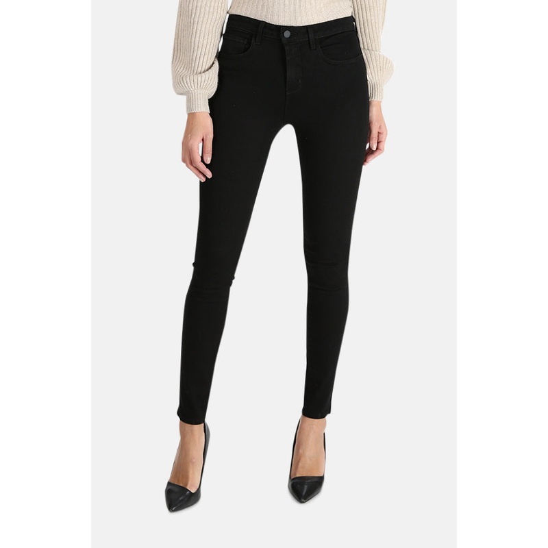 Marguerite High Rise Skinny Jean Noir