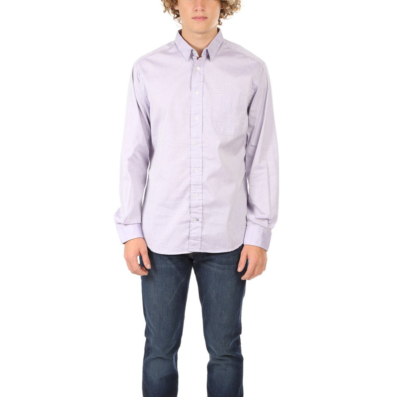Pinpoint Button Down Lavender|S|M|L|XL