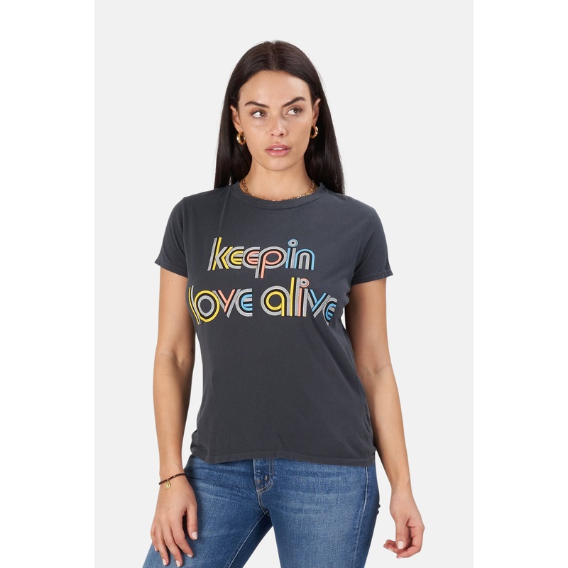 The Boxy Goodie Goodie Tee Keepin Love Alive