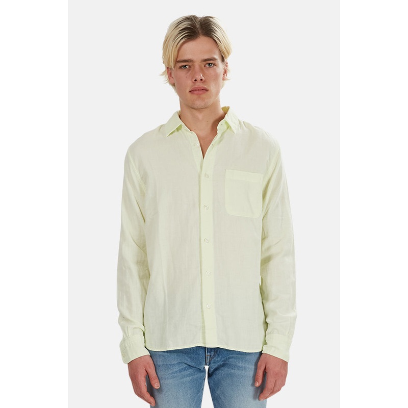 The Ripper Organic Cotton Shirt Lemon Yellow