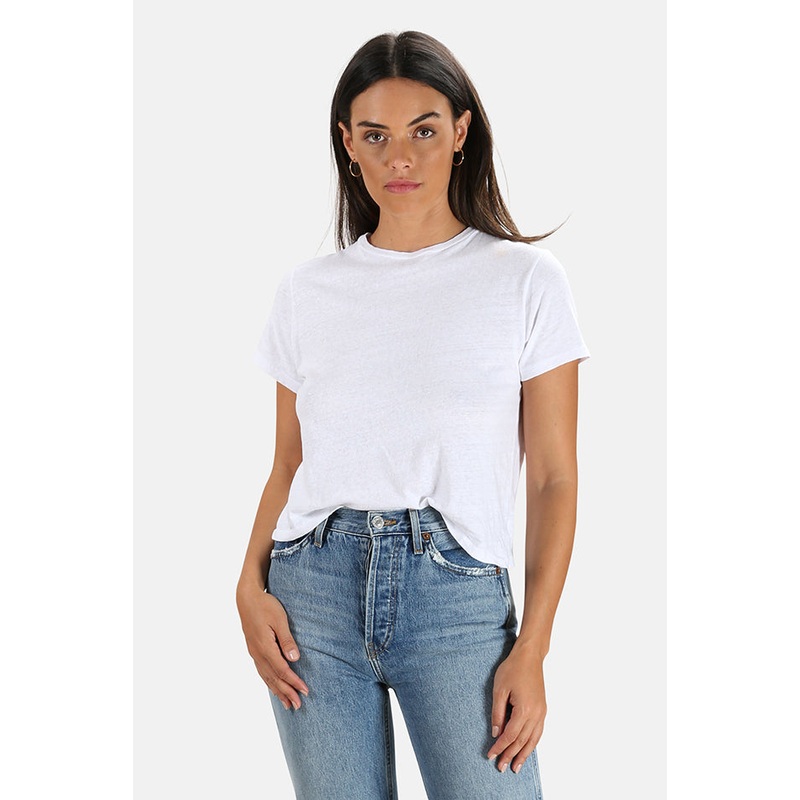 1950s Boxy Tee Optic White|XS|S|M|L