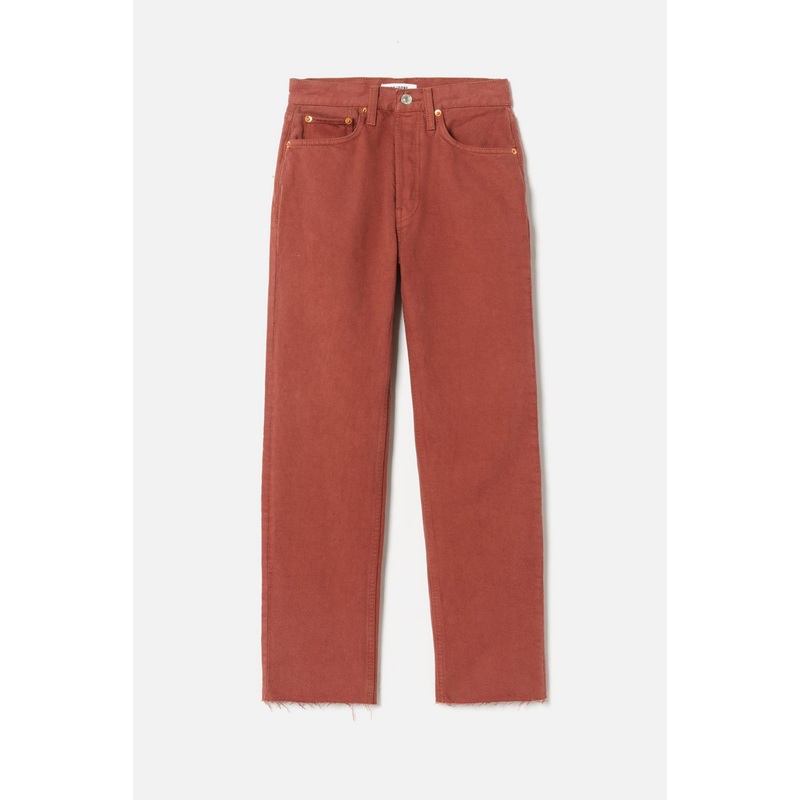 70s Stove Pipe Jean Washed Brick