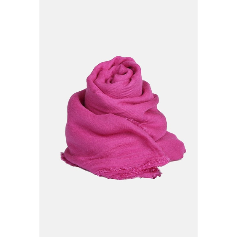 Alexander Cashmere Modal Scarf Magenta