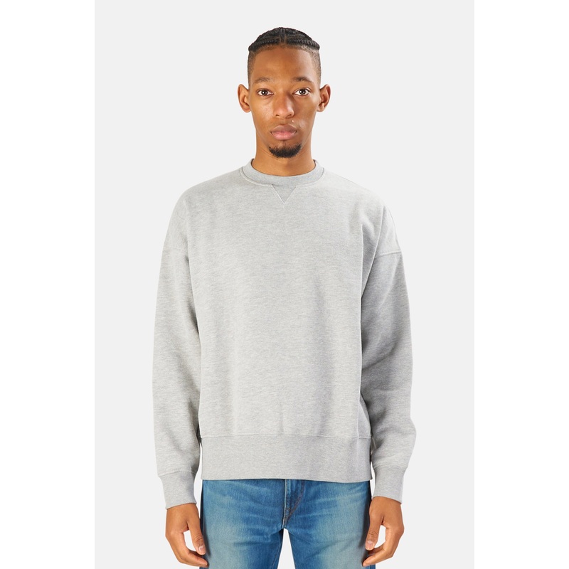 Crewneck Sweater Grey Melange|S|M|L|XL|XXL