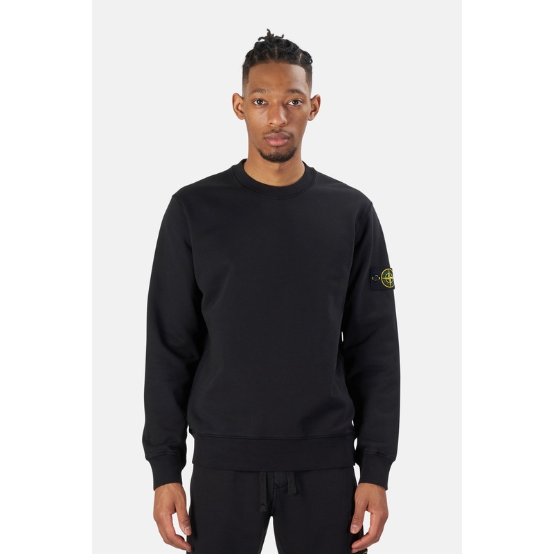 Garment Dyed Crewneck Black|S|M|L|XL