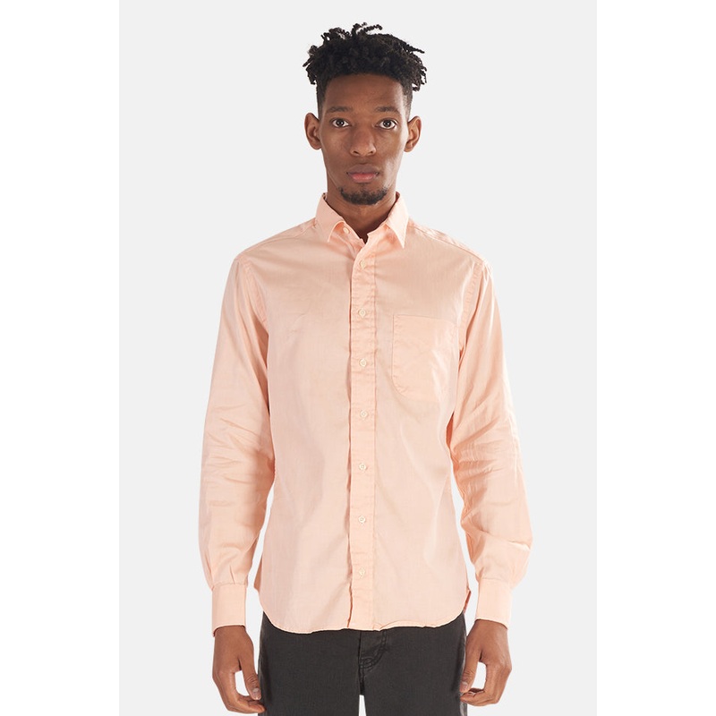 Pinpoint Button Down Peach|S|M|L|XL