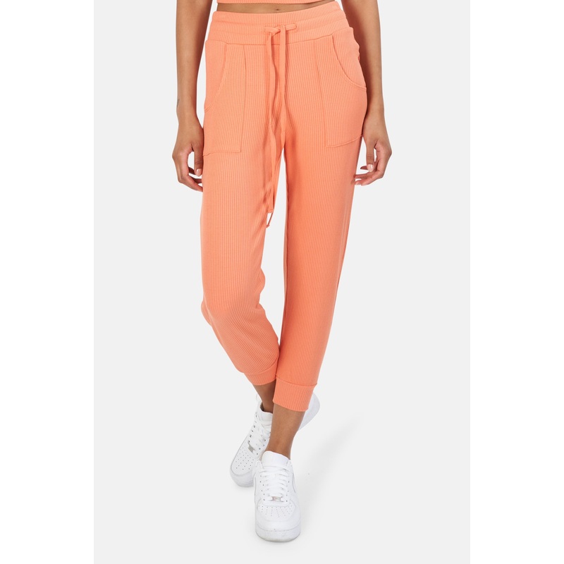Alloy Rib Jogger Terracotta|XS|S|M