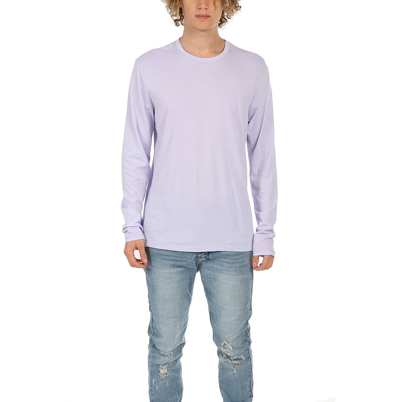 Classic Crew Long Sleeve Shirt Vintage Light Purple