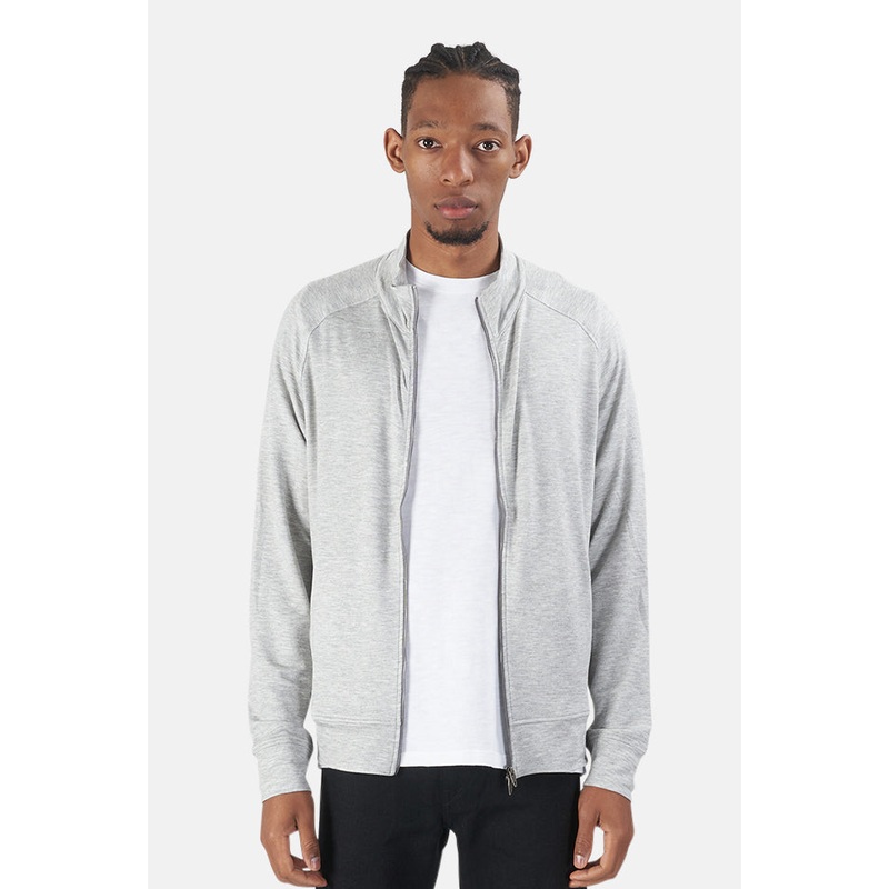 Garros Full Zip Heather Grey|S|M|L|XL|XXL