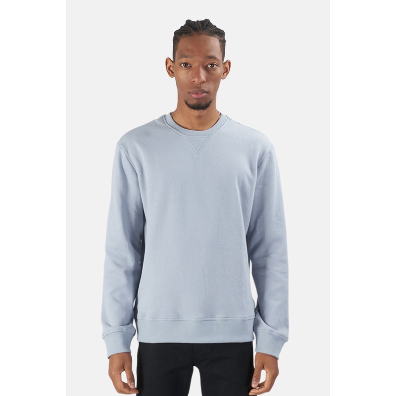 Mont Blanc Crewneck Patina Blue