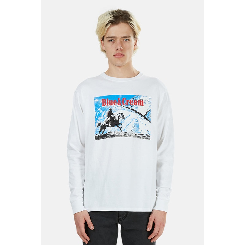 Ride Long Sleeve Tee White|XXS|XS|S|M|L|XL|XXL|XXXL