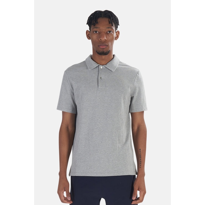 Riviera Polo Medium Grey Heather