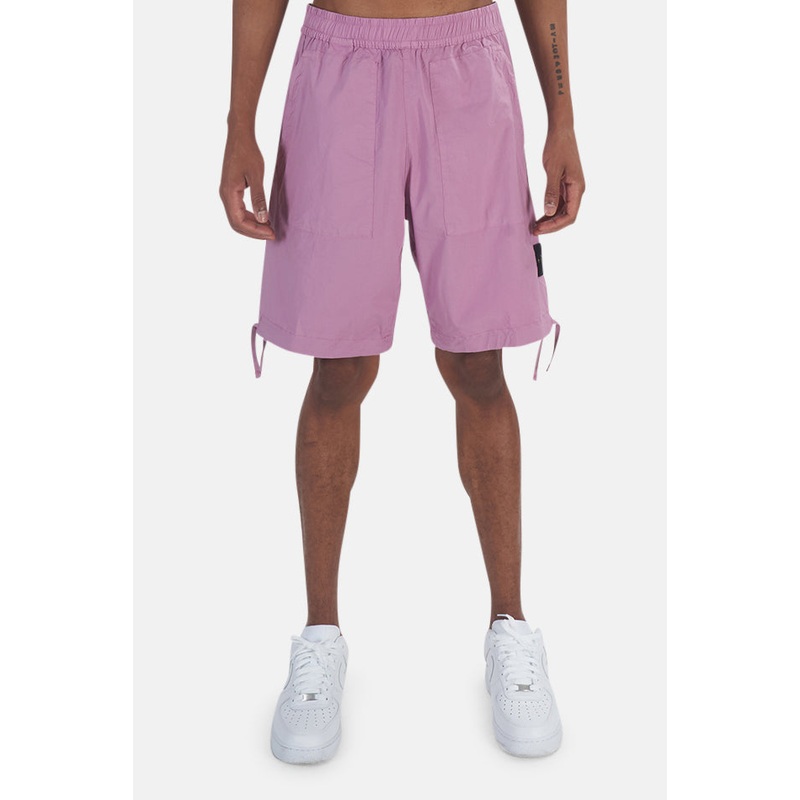 Stretch Cotton Shorts Pink Quartz