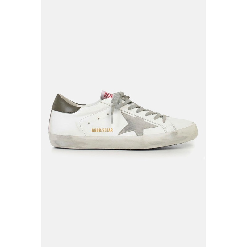 Super-Star Low Top Sneaker White/Military