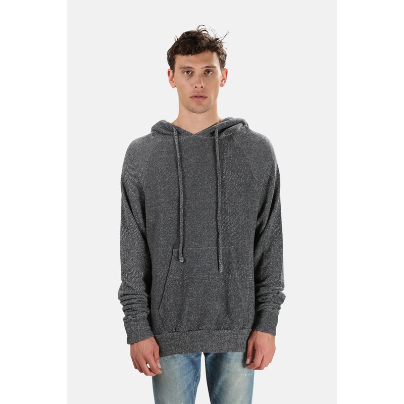 V::Room Charcoal Melange Fleece Hoodie