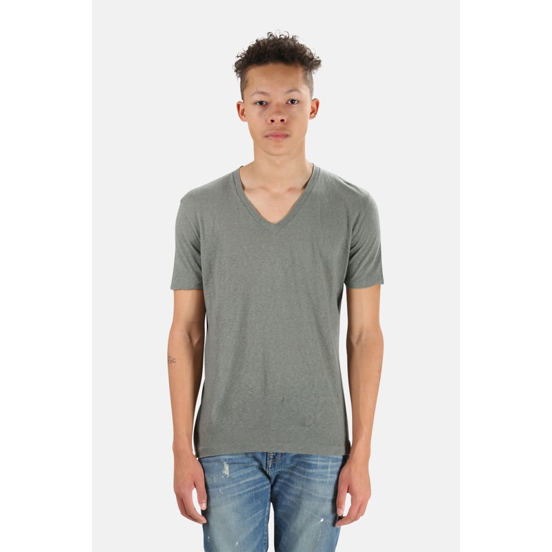 V::Room Charcoal V Neck Tee|L|XL