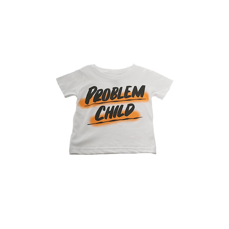 White Baron Von Fancy Problem Child Tee