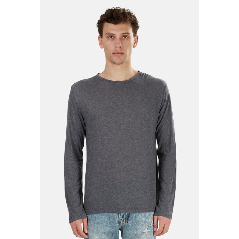 66 Long Sleeve Tee Charcoal|M|L