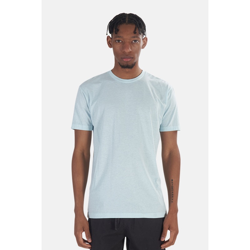 Basic Burnout Tee Light Blue|S|M|L|XL|XXL