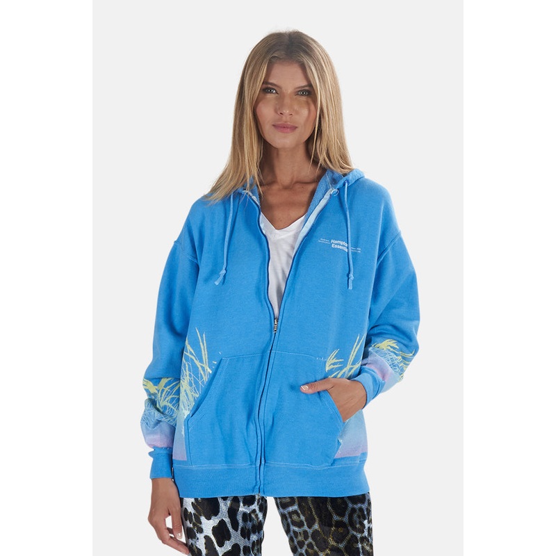 Beach Gradient Hamptons Hoodie Light Blue